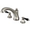 Kingston Brass Roman Tub Faucet, Brushed Nickel, Deck Mount KS4328PKL - alternate 1